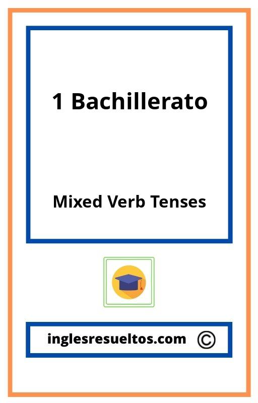 Mixed Verb Tenses Exercises PDF With Answers 1 Bachillerato 2022